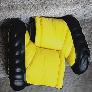 Croc Puffer Boots Yellow/Black  (Sz9 Men)